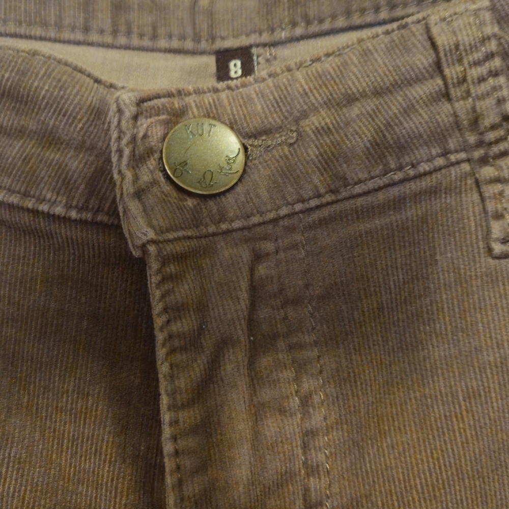 KUT Brown Corduroy Pants - Picture 3 of 6